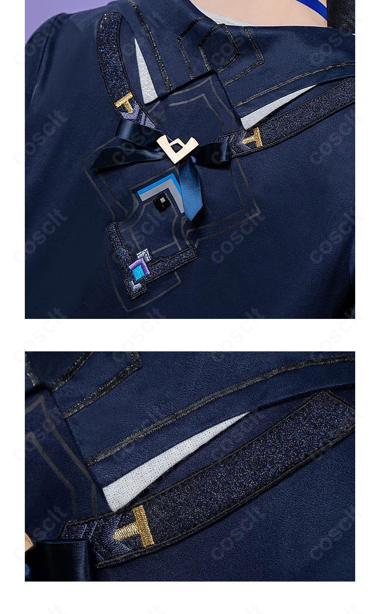 背面全体図。背中の切替デザイン、ファスナー位置、コートの落ち感。