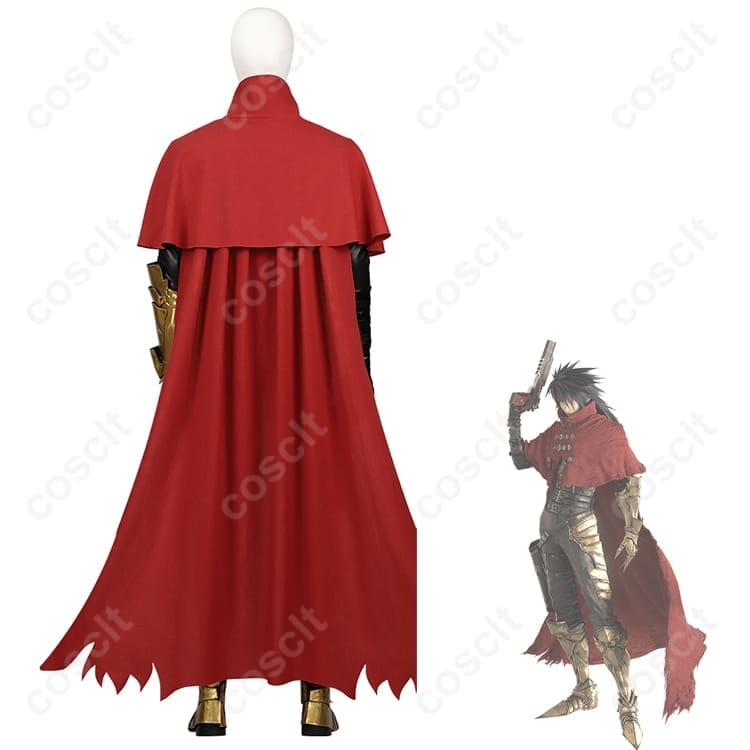 FFVII ヴィンセント・ヴァレンタイン衣装 高再現でクール、イベント＆撮影に最適 - 4枚目の画像