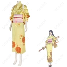 ONE PIECE 菊の丞（お菊）ワノ国衣装コスプレ 高再現で軽やか、イベントも長時間快適 - 3枚目の画像（サムネイル）