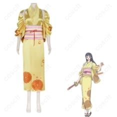 ONE PIECE 菊の丞（お菊）ワノ国衣装コスプレ 高再現で軽やか、イベントも長時間快適 - 1枚目の画像（サムネイル）