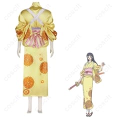 ONE PIECE 菊の丞（お菊）ワノ国衣装コスプレ 高再現で軽やか、イベントも長時間快適 - 4枚目の画像（サムネイル）