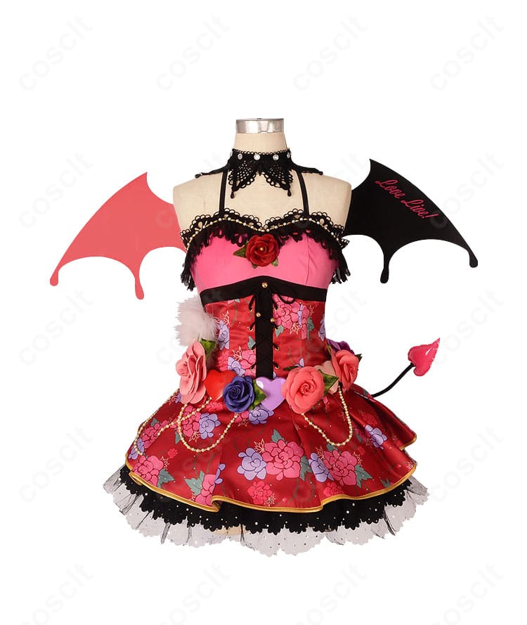 ラブライブ！スクフェス 南ことり 小悪魔編 覚醒後のコスプレ衣装一式を正面から撮影