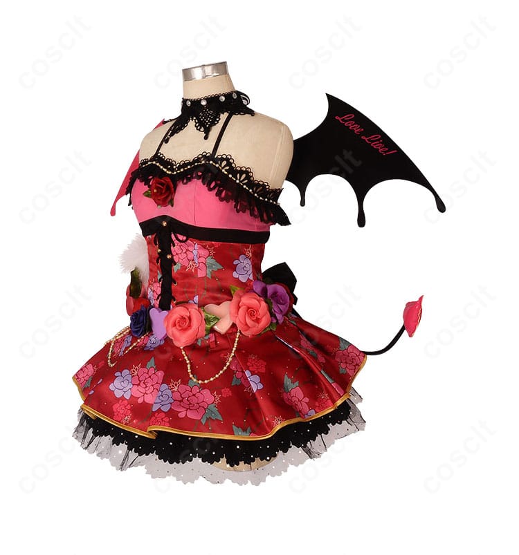 南ことり 小悪魔編 覚醒後コスプレ衣装の全身コーデ例（イベント着用イメージ）