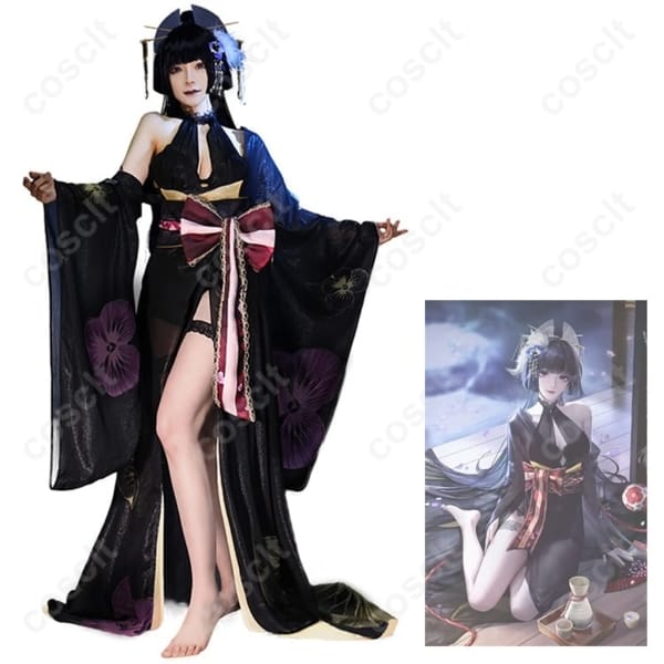 無期迷途 菫「長夜に花」コスプレ衣装。軽量で着脱簡単、撮影映えと美シルエットを両立