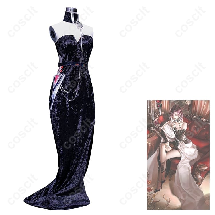 無期迷途 シャローム 昼の如き夜光 コスプレ衣装｜高再現で美シルエット、イベントに最適 - 4枚目の画像