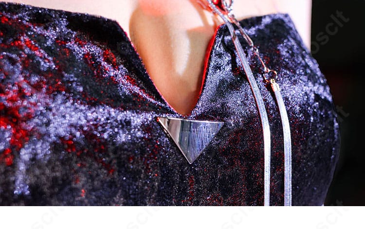 無期迷途 シャローム 昼の如き夜光 コスプレ衣装のサイズガイド図。S〜XLの寸法目安を示す画像。