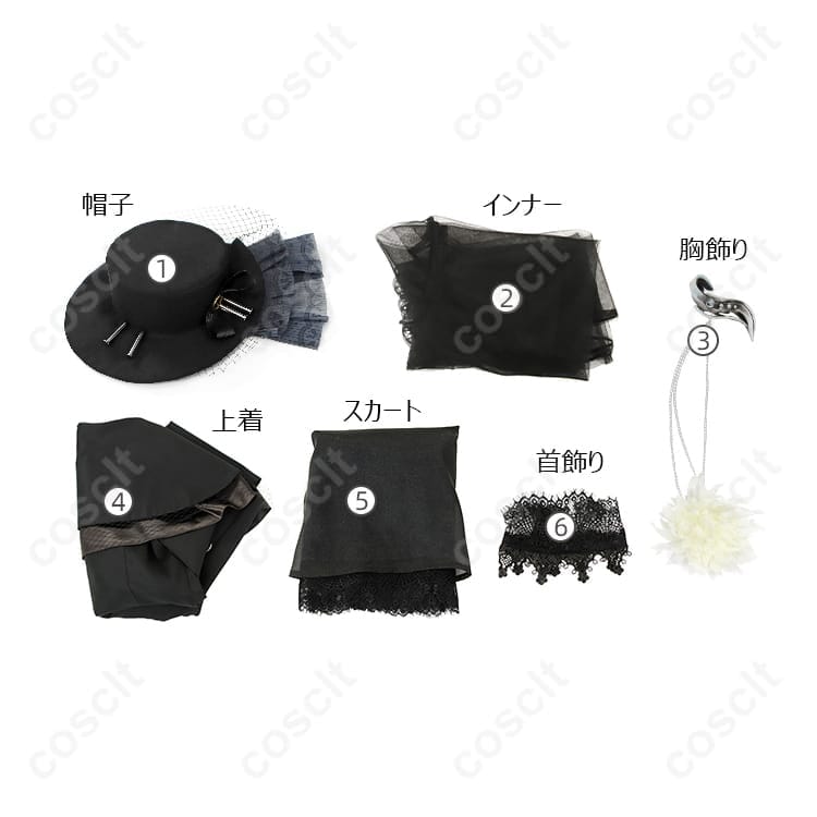 リバース1999 ネクロ・ロギスト衣装 高再現と快適さを両立、イベントから撮影まで活躍 - 5枚目の画像