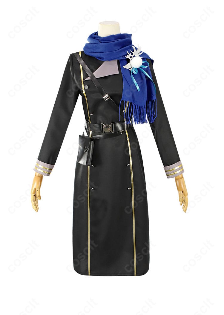 コーンブルメ衣装 内搭の正面装飾ディテール。胸元の意匠とステッチが近接撮影でも映える仕様。