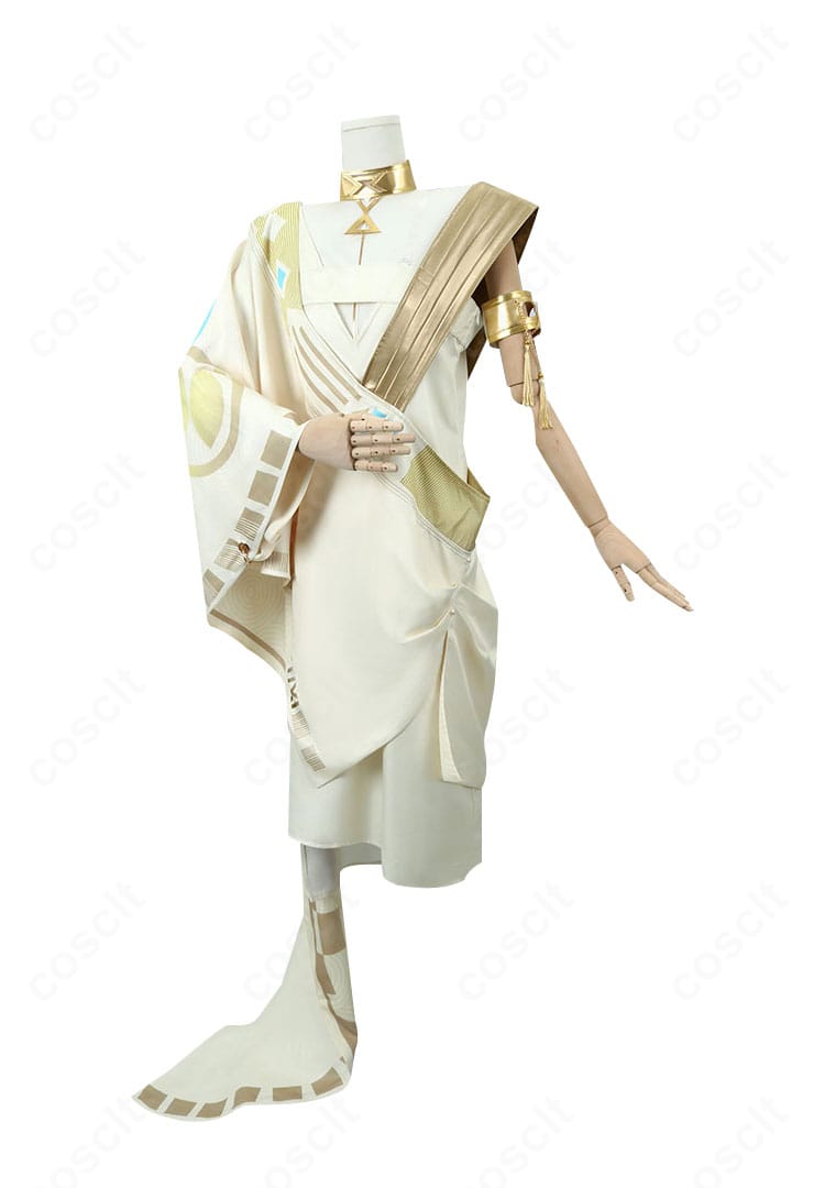 リバース：1999 37（サーティセブン）コスプレ衣装の正面全景。上着とワンピースのクラシックなシルエットと配色を高再現。