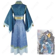 薬屋のひとりごと 華瑞月 皇帝の弟 コスプレ衣装。高再現で着脱簡単、撮影映えの中華宮廷風セット - 2枚目の画像（サムネイル）