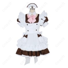 メイドカフェ風 制服メイド服｜高再現シルエットで映える、快適・着替えやすいコスプレ衣装 - 3枚目の画像（サムネイル）