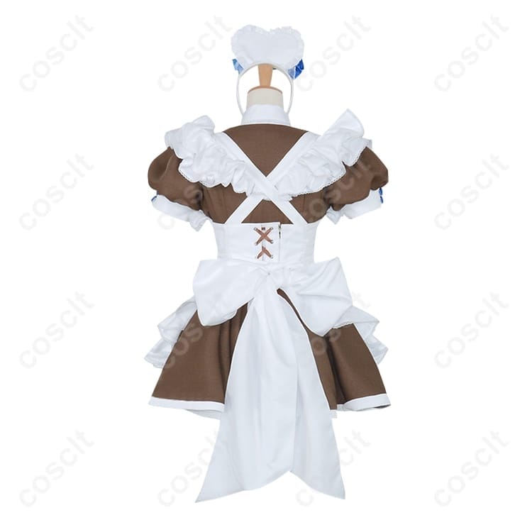 メイドカフェ風 制服メイド服｜高再現シルエットで映える、快適・着替えやすいコスプレ衣装 - 2枚目の画像