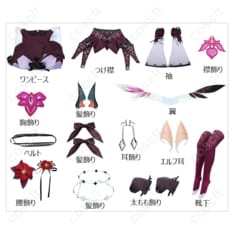 IRyS（アイリス）2022 Winter高再現コスプレ｜快適設計でイベント・撮影に最適 - 4枚目の画像（サムネイル）