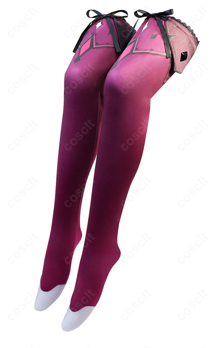 IRyS衣装に合わせた靴の装飾。全体の色調と統一感のあるデザイン