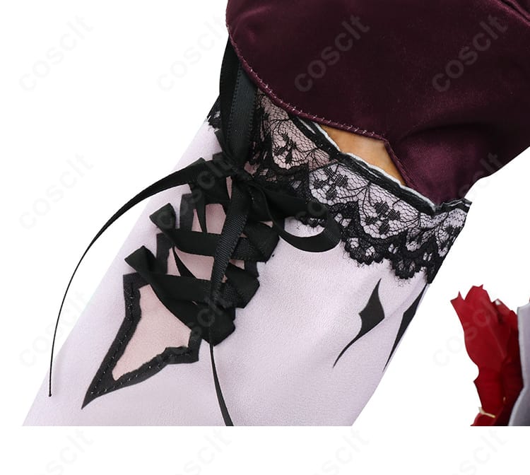 IRyS衣装の袖装飾別角度。立体的なラインと装飾のバランス