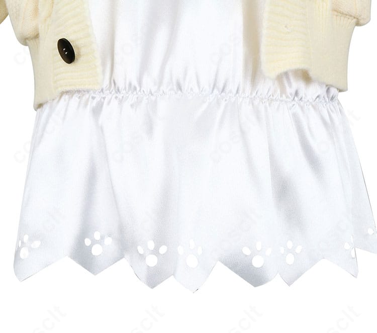 IRyS(アイリス)コスのスカート裾装飾。可憐で写真映えするデザイン。