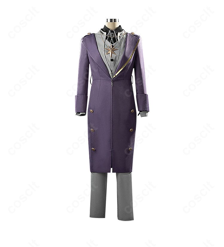 マチルダ コスプレ衣装の正面アップ。襟元・胸元の装飾や生地質感を忠実に表現。