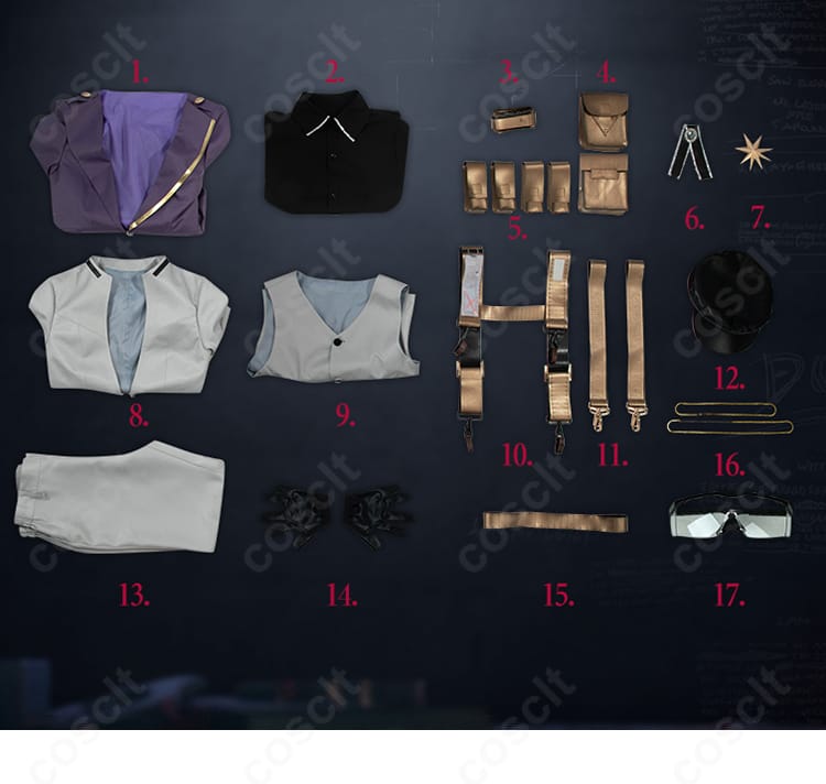 マチルダ コスプレの腰ベルトと装飾。キャラクターの雰囲気を引き立てる要素。