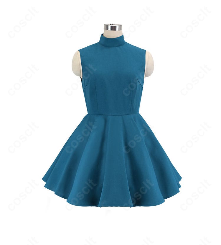 青基調のセーラー服デザイン正面。上品な発色と清楚なシルエットでイベント向きの一枚