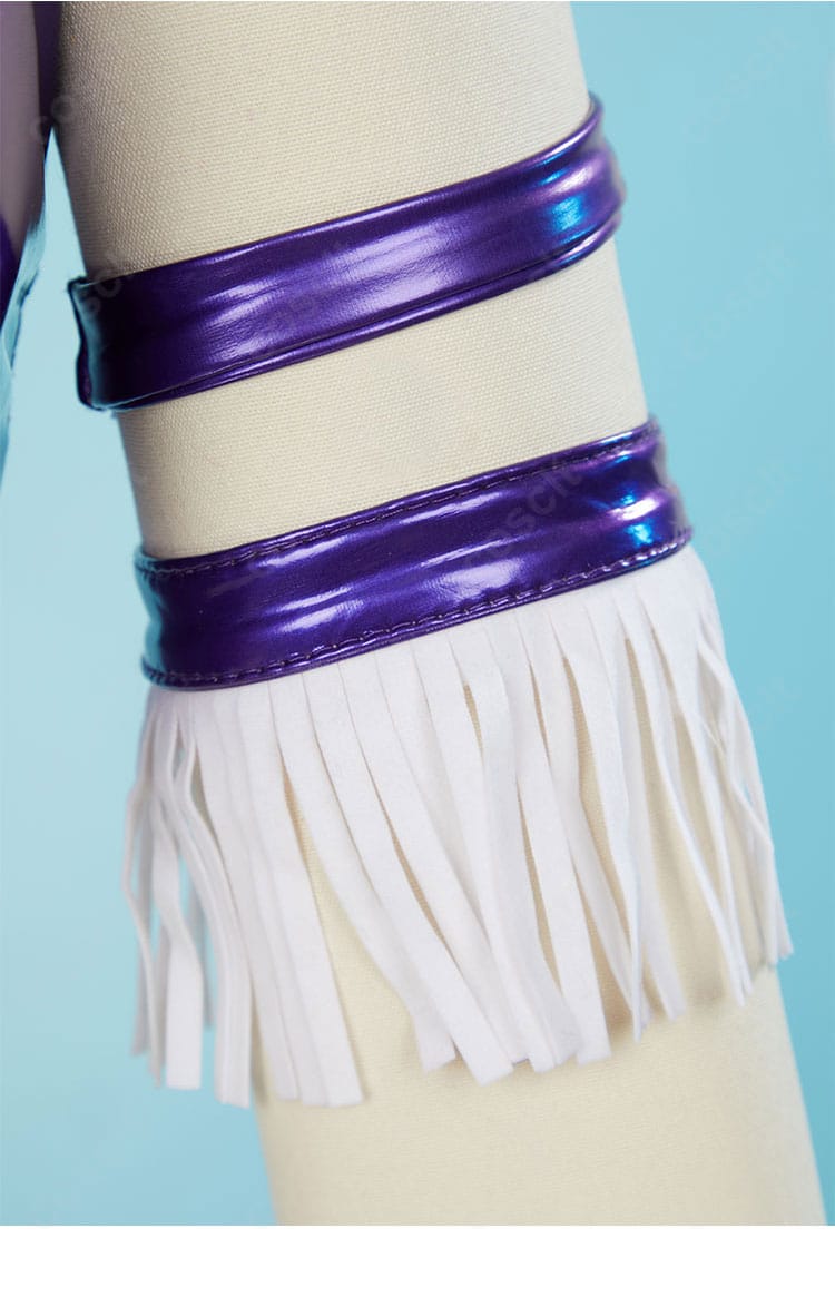 ニコ・ロビン衣装の腕飾りクローズアップ。質感と模様、留め具の仕上げが分かる画像