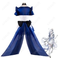 原神 フリーナ 水色アリス同人ドレス。軽やかで上品、撮影映えする高再現セット - 3枚目の画像（サムネイル）