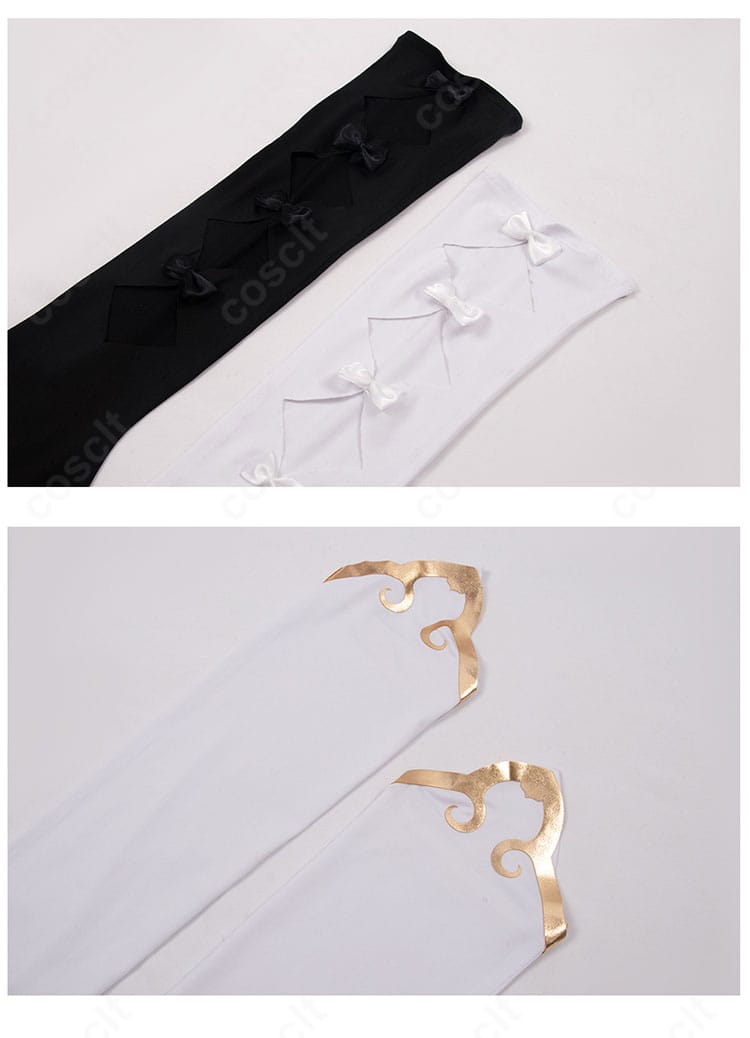 フリーナ同人ドレスの腰帯アクセント。装飾モチーフの配置とリボンの質感が際立つ部分アップ。