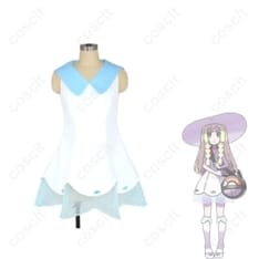 リーリエ 通常衣装 コスプレ｜通気性と再現度を両立したワンピース・帽子セット - 4枚目の画像（サムネイル）