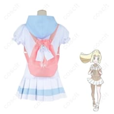 ポケモンUSUM リーリエ衣装 清楚で爽やかに高再現。通気性よく長時間イベントも快適 - 2枚目の画像（サムネイル）