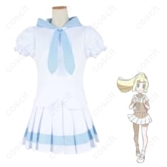 ポケモンUSUM リーリエ衣装 清楚で爽やかに高再現。通気性よく長時間イベントも快適 - 3枚目の画像（サムネイル）