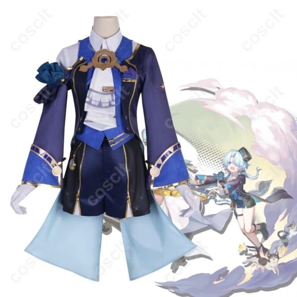 崩壊：スターレイル ミーシャ コスプレ衣装 高再現セット。軽量で動きやすく撮影映え