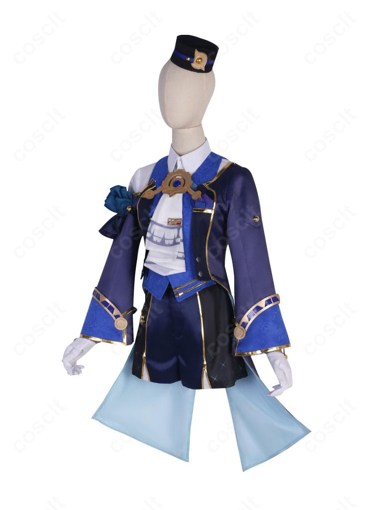 崩壊:スターレイル ミーシャ衣装 側面ディテール。動きやすいパターンと軽量素材を確認できる角度