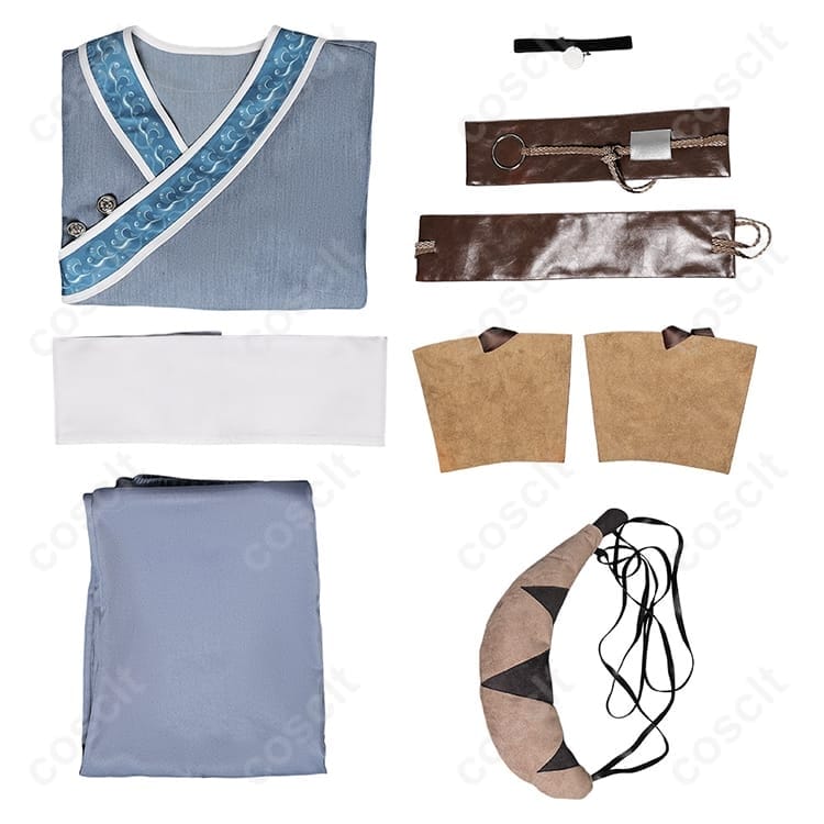 アバター 伝説の少年アン カタラ衣装｜高再現シルエットで動きやすくイベント・撮影に最適 - 6枚目の画像