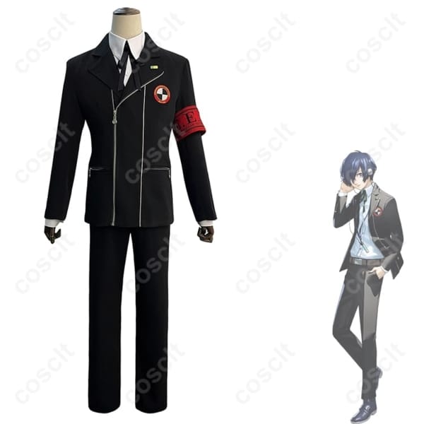 ペルソナ3 リロード 結城理 学園制服コスプレ 高再現で美シルエット、撮影・イベントに最適