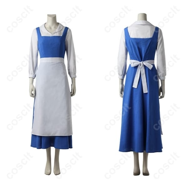 美女と野獣 ベル 村娘（青いドレス）コスプレ 再現度と着心地でイベントも撮影も快適