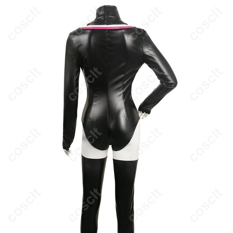 エンジェル・ダスト コスプレ衣装｜透け感レオタードで高再現、伸縮素材で動きやすく撮影映え - 3枚目の画像