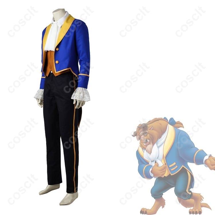 美女と野獣 野獣（王子）コスプレ衣装｜高再現シルエットと着脱ラクラクで撮影・イベントに最適 - 3枚目の画像