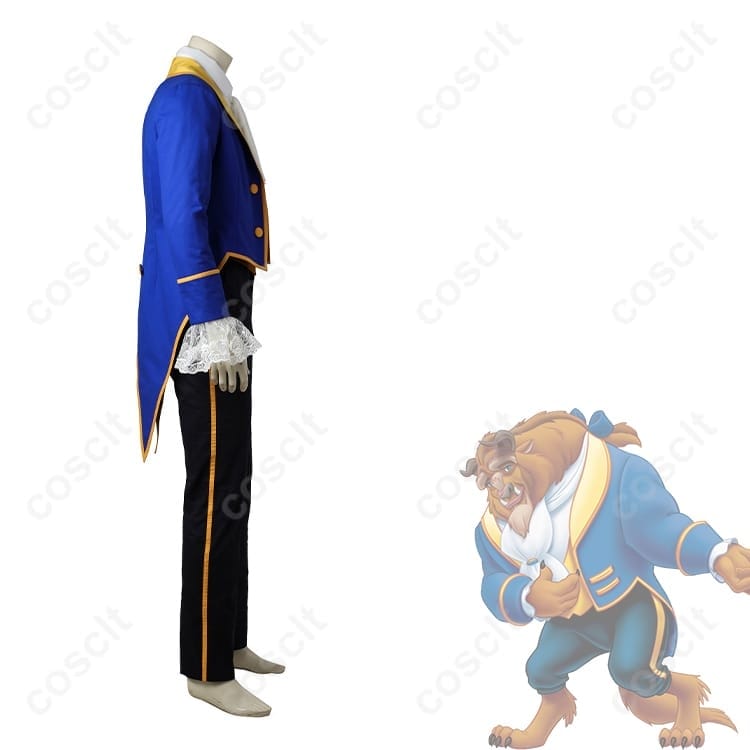 美女と野獣 野獣（王子）コスプレ衣装｜高再現シルエットと着脱ラクラクで撮影・イベントに最適 - 2枚目の画像