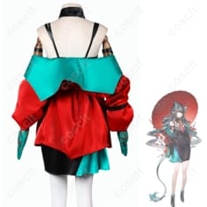 アークナイツ シー 新春「流砂」コスプレ 高再現・着心地◎ 撮影映えする上品デザイン - 3枚目の画像（サムネイル）