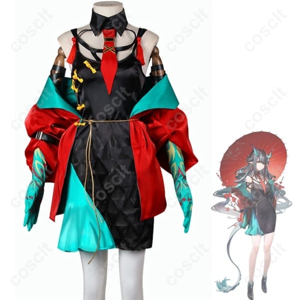 アークナイツ シー 新春「流砂」コスプレ 高再現・着心地◎ 撮影映えする上品デザイン