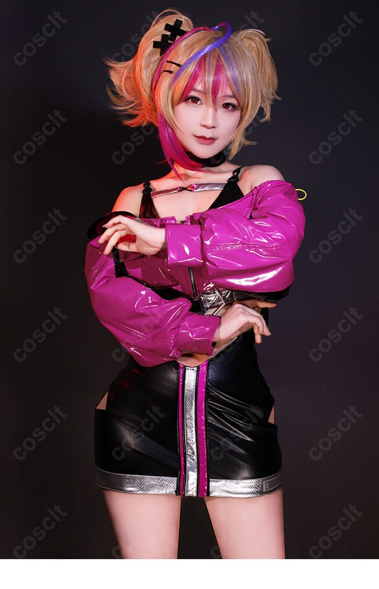 無期迷途 ニノ衣装の正面ディテール。刺繍や装飾、チョーカーの質感を近接で確認できるカット。