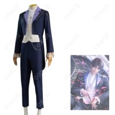 恋と深空 ホムラ コスプレ衣装 高再現・ハリ感のスーツ&コートセット - 2枚目の画像（サムネイル）