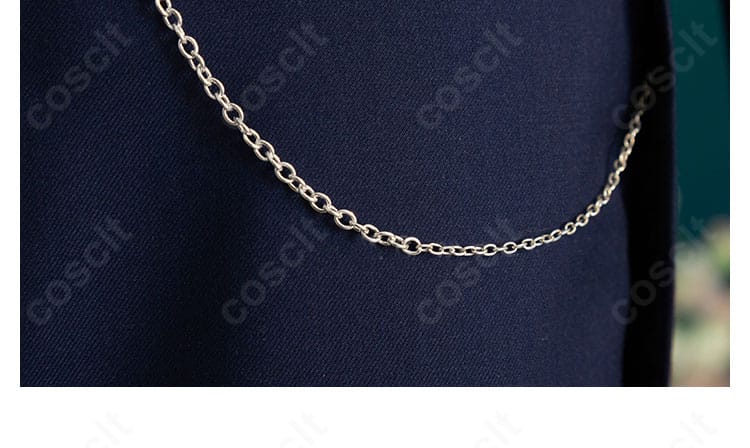 恋と深空 ホムラ衣装 パンツのアクセサリー。腰回りの装飾で情報量を追加。