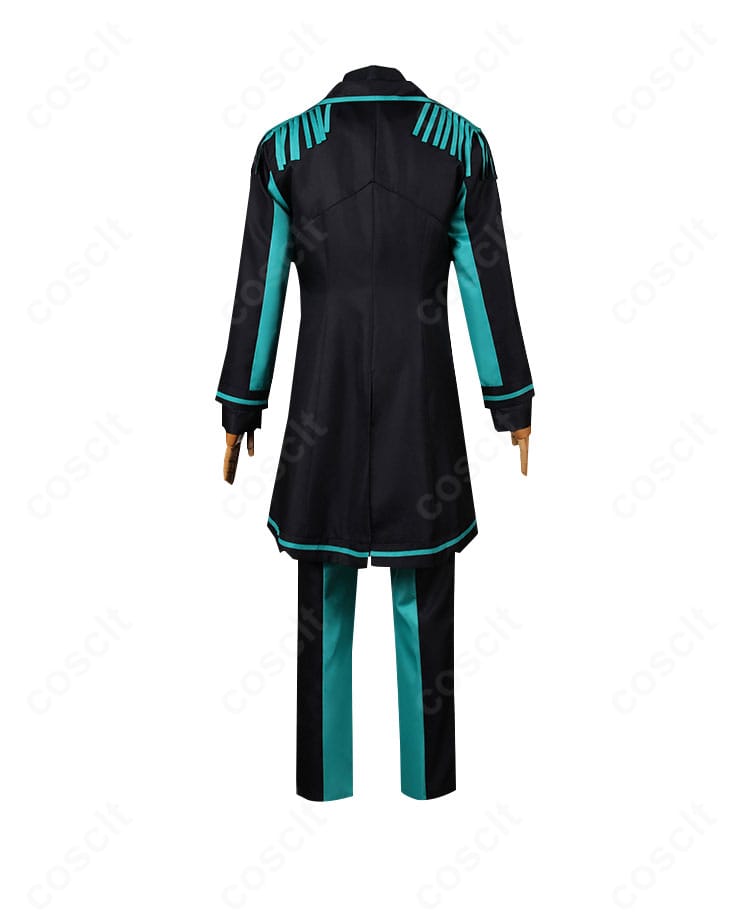 Limbus Company イシュメール「盲目」衣装の背面、コートのラインと背面装飾の作り込み