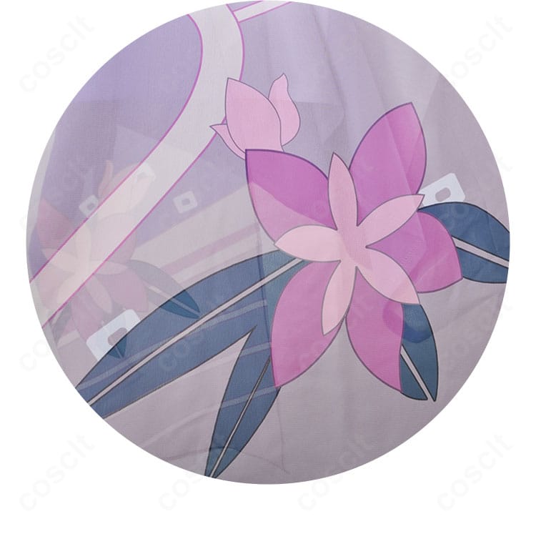 装飾パターンのアップ。模様の配置と色のコントラストがデザインの特徴を強調。