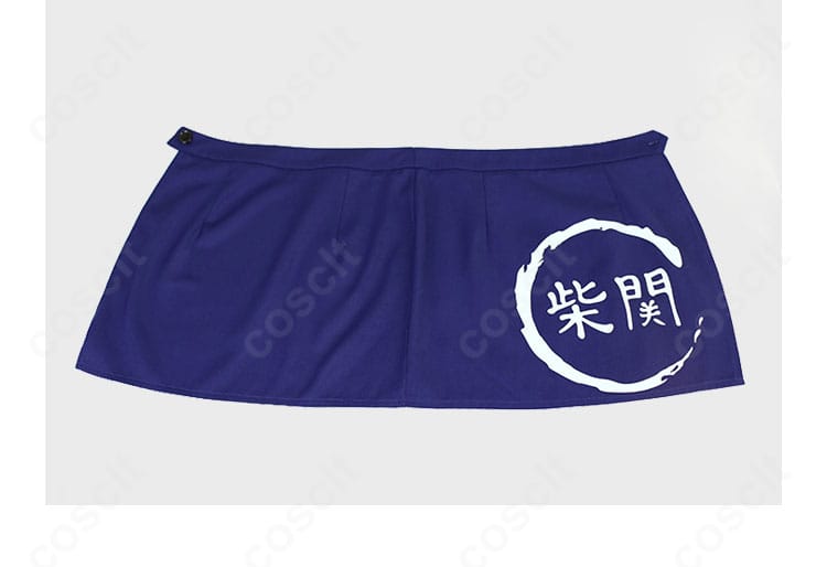 黒見セリカ コスプレ スカートの縫製クローズアップ。きれいなステッチと程よいハリ感。