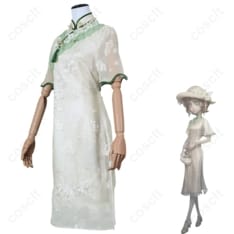 第五人格 庭師 エマ・ウッズ 初晴 コスプレ衣装｜薄手で通気性◎ 上品チャイナで撮影映え - 3枚目の画像（サムネイル）