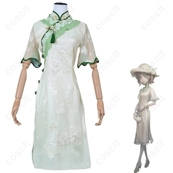 第五人格 庭師 エマ・ウッズ 初晴 コスプレ衣装｜薄手で通気性◎ 上品チャイナで撮影映え