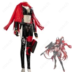 勝利の女神:NIKKE レッドフード コスプレ衣装 高再現で撮影映え、快適な着用感 - 2枚目の画像（サムネイル）