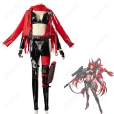 勝利の女神:NIKKE レッドフード コスプレ衣装 高再現で撮影映え、快適な着用感 - 1枚目の画像（サムネイル）