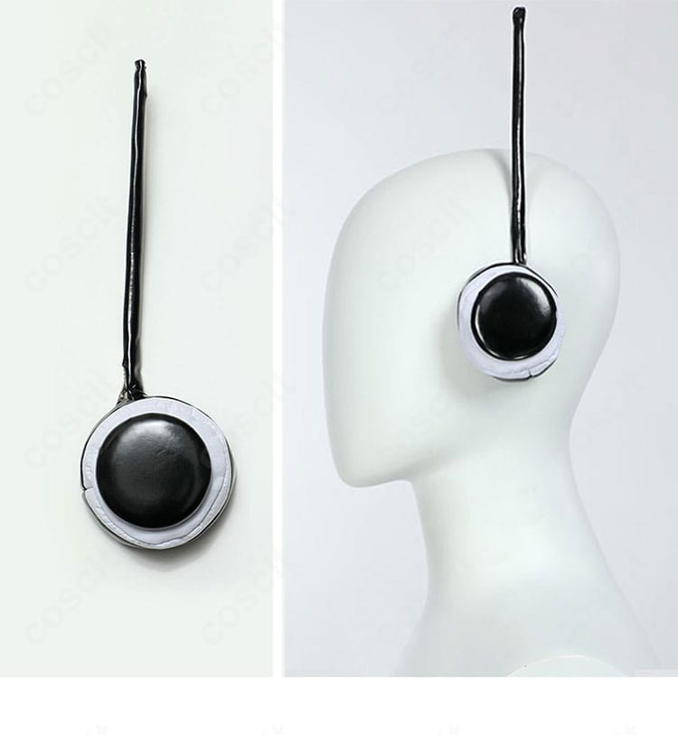 耳飾り(イヤーアクセ)のディテール接写。形状と質感が伝わる構図。